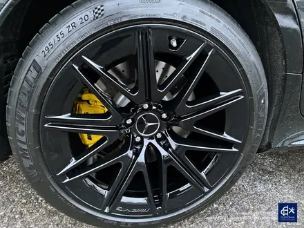 벤츠 GT43 AMG 블랙유광 휠도색 + 옐로우 캘리퍼 도색 / 용인 처인구