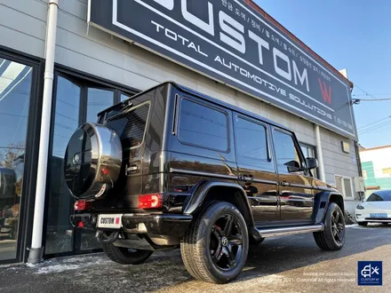 벤츠 G350 G바겐 블랙유광 휠도색 + 레드 캘리퍼 도색 / 용인 처인구