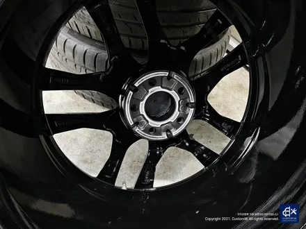 벤츠 GLE53 AMG 블랙유광 휠도색 + 레드 캘리퍼 도색 / 용인 처인구