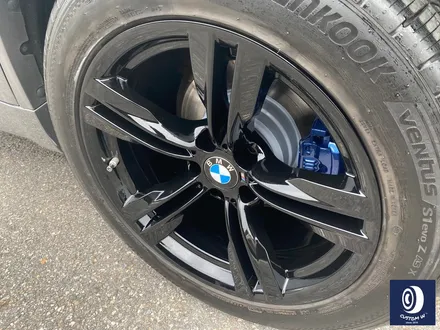 BMW F15 X5 30D 블랙 유광 휠도색 + 부식 제거 후, 캘리퍼 도색 허브 방청 코팅 작업까지_! / 용인 처인구