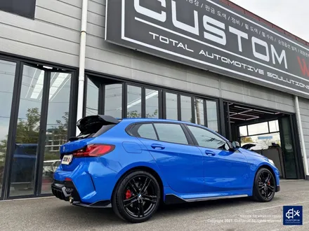 BMW 120i 704M 블랙유광 휠도색 + 레드 캘리퍼 도색 / 용인 처인구