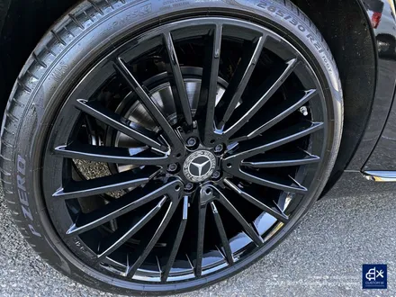 벤츠 W223 S350 블랙유광 휠도색 + 블랙 캘리퍼 도색 / 용인 처인구