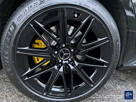 벤츠 GT43 AMG 블랙유광 휠도색 + 옐로우 캘리퍼 도색 / 용인 처인구