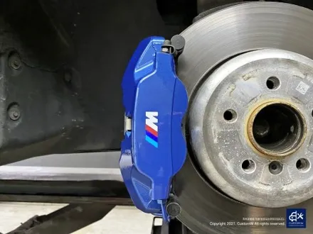 BMW 6GT 620d 647M 휠수리 후 블랙유광 휠도색 + 블루 캘리퍼 도색 / 용인 처인구