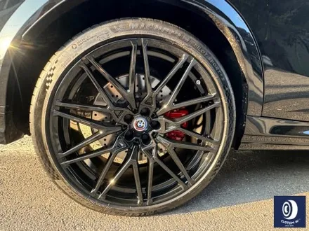 BMW X6M 818M 블랙 유광 휠도색 + 레드 캘리퍼 도색_! / 용인 처인구