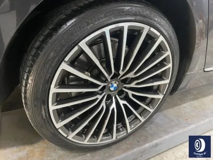 BMW G11 730d 20인치 휠 상처 수리 후, 다이아몬드 커팅 복원 + 브레이크 캘리퍼 부식 / 녹  제거 후, 건메탈 그레이 컬러 도색 / 용인 처인구