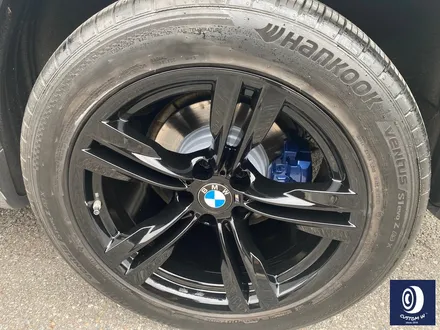 BMW F15 X5 30D 블랙 유광 휠도색 + 부식 제거 후, 캘리퍼 도색 허브 방청 코팅 작업까지_! / 용인 처인구
