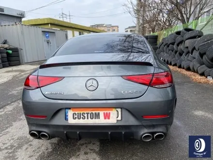벤츠 CLS53 AMG 휠 상처 수리 후, 블랙 + 실버 투톤 휠도색 그리고  레드 캘리퍼 도색 작업까지_! (FEAT. 비 오는 날에도 작업 이상무_!!) / 용인 처인구