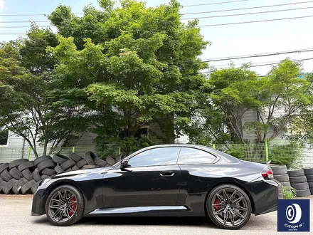 BMW G87 M2 930M 휠 상처 수리 후, 건메탈 그레이 휠도색 + 레드 캘리퍼 도색 / 용인 처인구