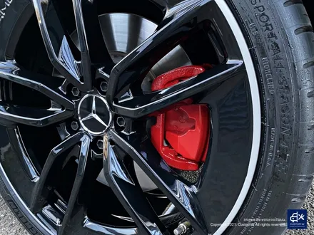 벤츠 E53 AMG 잘못된 도색 이력 박리 후 투톤 유광 휠도색 + 레드 캘리퍼 도색 / 용인 처인구