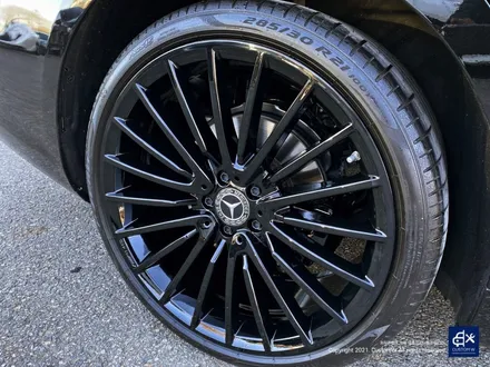 벤츠 W223 S350 블랙유광 휠도색 + 블랙 캘리퍼 도색 / 용인 처인구