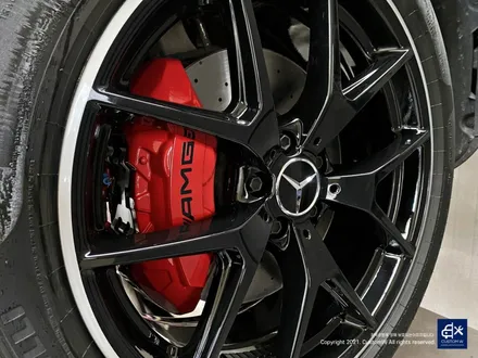 벤츠 GLC43 AMG 휠수리 후 투톤 유광 휠도색 + 레드 캘리퍼 도색 / 용인 처인구