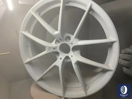 휠 수리 도색 불량 / BMW M4 763M 타 업체 잘못된 휠도색 약품 박리 / 페인트 제거 후, 사틴 블랙 휠 도색 재작업 + 카본 세라믹 골드 캘리퍼 도색 / 용인 처인구