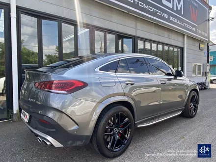 벤츠 GLE53 AMG 쿠페 블랙유광 휠도색 + 레드 캘리퍼 도색 / 용인 처인구
