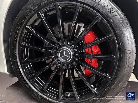 벤츠 GT43 AMG 휠수리 후 블랙유광 휠도색 + 레드 캘리퍼 도색 / 용인 처인구