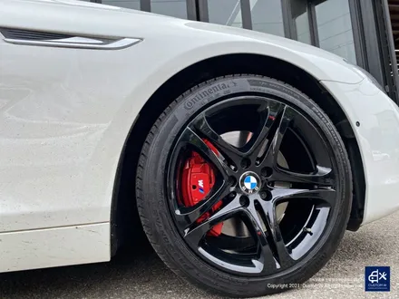 BMW 640d 휠수리 후 블랙유광 휠도색 + 레드 캘리퍼 도색 / 용인 처인구