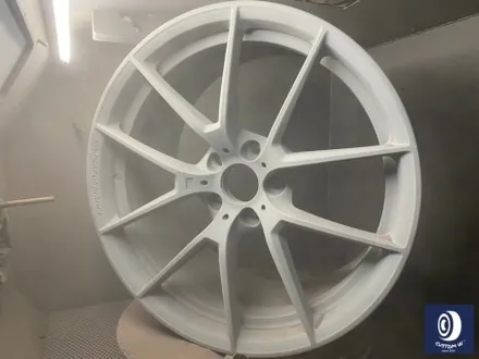 휠 수리 도색 불량 / BMW M4 763M 타 업체 잘못된 휠도색 약품 박리 / 페인트 제거 후, 사틴 블랙 휠 도색 재작업 + 카본 세라믹 골드 캘리퍼 도색 / 용인 처인구