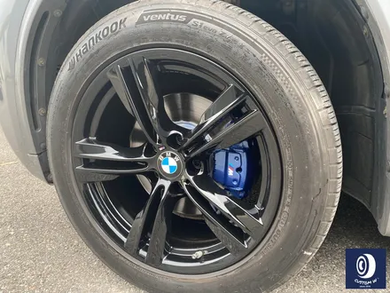 BMW F15 X5 30D 블랙 유광 휠도색 + 부식 제거 후, 캘리퍼 도색 허브 방청 코팅 작업까지_! / 용인 처인구