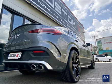 벤츠 GLE53 AMG 쿠페 블랙유광 휠도색 + 레드 캘리퍼 도색 / 용인 처인구