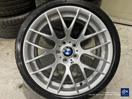 BMW E82 1M 쿠페 359M 휠수리 후 하이퍼 실버 휠도색 + 레드 캘리퍼 도색 / 용인 처인구