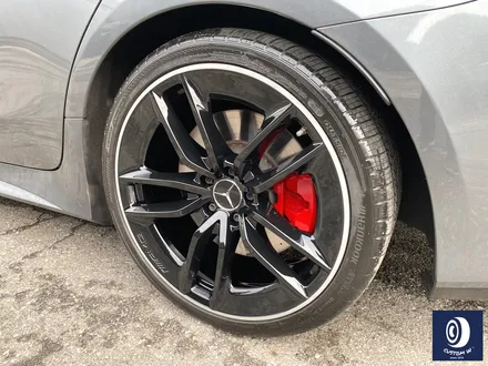 벤츠 CLS53 AMG 휠 상처 수리 후, 블랙 + 실버 투톤 휠도색 그리고  레드 캘리퍼 도색 작업까지_! (FEAT. 비 오는 날에도 작업 이상무_!!) / 용인 처인구