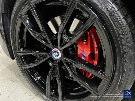 BMW G20 M340i 블랙유광 휠도색 + 레드 캘리퍼 도색 / 용인 처인구