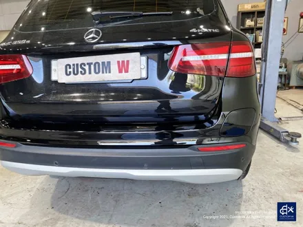 벤츠 GLC350e 리어 범퍼 수리 + 휠수리 후 무광 그레이 휠도색 + 블랙 캘리퍼 도색 / 용인 처인구