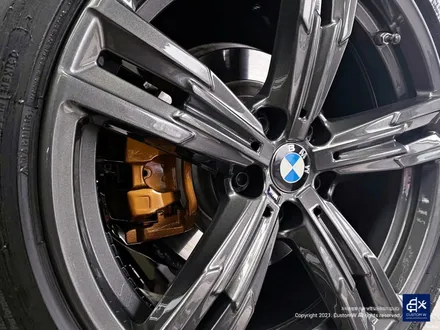 BMW G20 320d 휠수리 후 건메탈 유광 휠도색 + 카본 세라믹 골드 캘리퍼 도색 / 용인 처인구