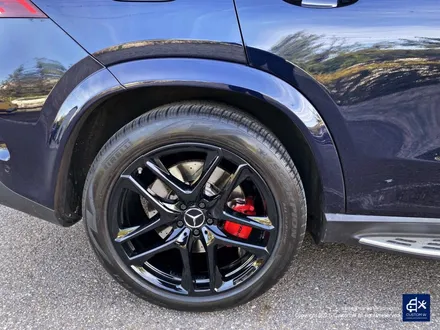 벤츠 GLE53 AMG 휠수리 후 블랙유광 휠도색 & 레드 캘리퍼 도색 / 용인 처인구