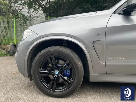 BMW F15 X5 30D 블랙 유광 휠도색 + 부식 제거 후, 캘리퍼 도색 허브 방청 코팅 작업까지_! / 용인 처인구