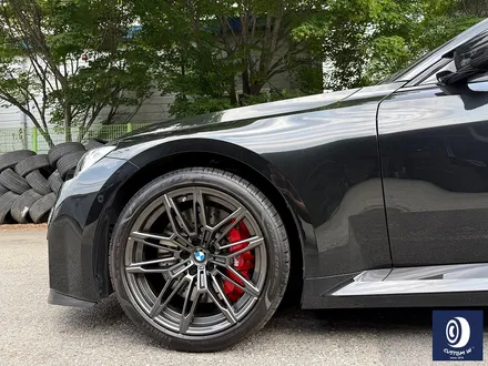 BMW G87 M2 930M 휠 상처 수리 후, 건메탈 그레이 휠도색 + 레드 캘리퍼 도색 / 용인 처인구