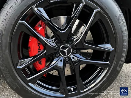 Mercedes-AMG GLE53 블랙유광 휠도색 & 레드 캘리퍼 도색 / 용인 처인구
