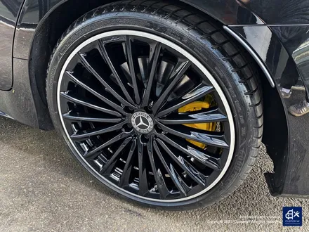 벤츠 CLS450 신형 20인치 마차휠 블랙 실버 투톤 유광 휠도색 + 옐로우 캘리퍼 도색 / 용인 처인구