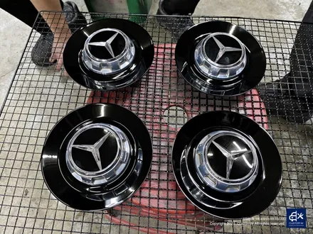 벤츠 C63 AMG 블랙 실버 투톤 유광 휠도색 + 레드 캘리퍼 도색 / 용인 처인구