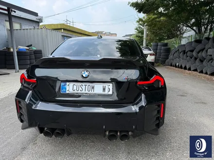 BMW G87 M2 930M 휠 상처 수리 후, 건메탈 그레이 휠도색 + 레드 캘리퍼 도색 / 용인 처인구