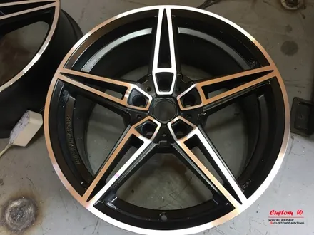 BMW 4시리즈 슈니처(AC Schnitzer) 도색 휠을 다이아몬드컷팅휠(블랙폴리시)로 변신하다. / 용인 처인구