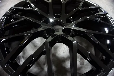 다시 찾아주신 아우디 R8 V10 PLUS 블랙 유광 휠도색. / 용인 처인구