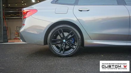 BMW 6GT 블랙유광(하이그로시블랙) 휠도색. / 용인 처인구