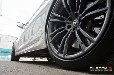 BMW F90 신형 M5 매트 그레이(사틴 그레이) 휠 도색 / 용인 처인구