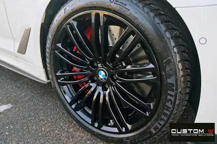 BMW M530i 664M 블랙유광 휠도색 / 용인 처인구