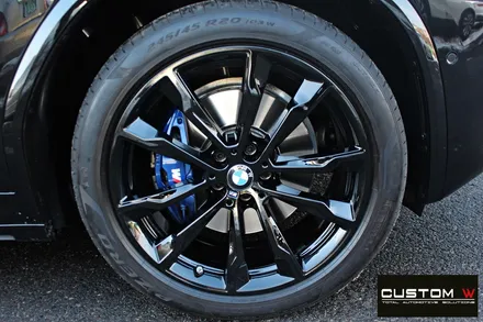 BMW X3 30d 20인치 블랙유광 휠도색 / 용인 처인구
