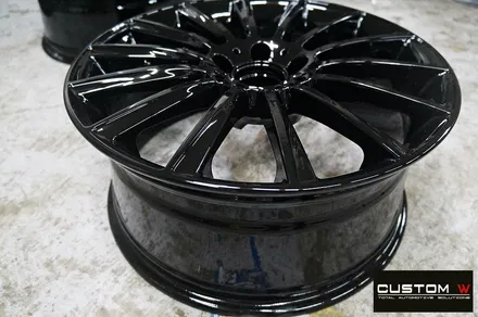 벤츠 GLC300 마차휠 블랙유광 휠도색 / 용인 처인구