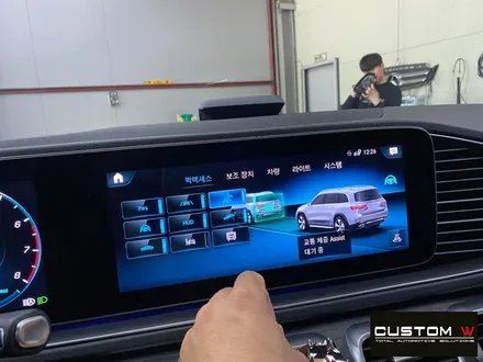 벤츠 GLS 580 V167 증강현실 카메라 설치, 반자율주행 확장 코딩. / 용인 처인구