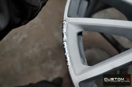 벤츠 GT43 AMG 휠 상처 수리 후 다이아몬드 컷팅 휠복원 / 용인 처인구