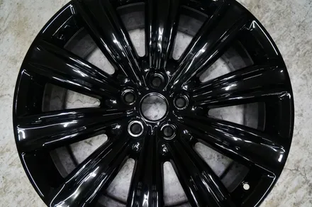 포드 익스플로러 휠수리 후 블랙유광 휠도색 휠복원 / 용인 처인구