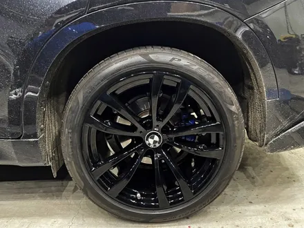 BMW X6 휠수리 후 블랙유광 휠도색 / 용인 처인구