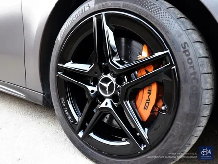 벤츠 A35 AMG 별휠 상처 수리 후 블랙유광 휠도색 휠수리 / 용인 처인구