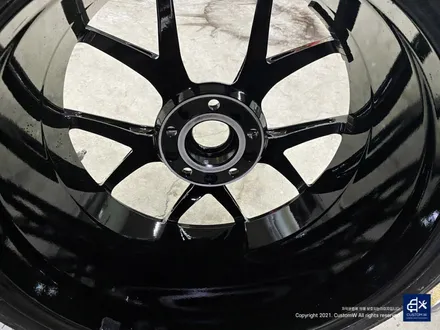 BMW 428i BBS FIR 휠수리 후 블랙유광 휠도색 / 용인 처인구