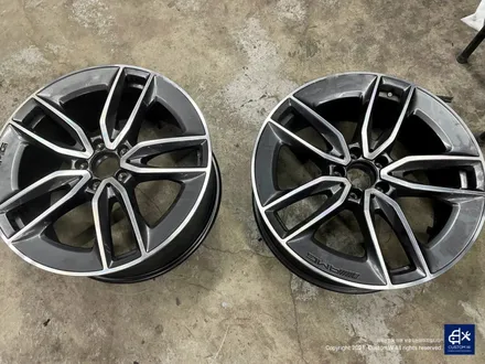 벤츠 E53 AMG 블랙실버 유광 투톤 휠도색 / 용인 처인구