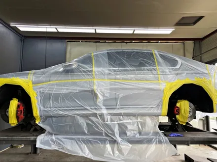 BMW G11 730d 휠 수리 불량 재작업 약품 박리 후 고스트 크롬 휠도색 + 블랙 캘리퍼 도색 / 용인 처인구